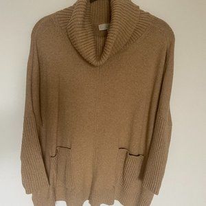 LOFT Cowl Neck Tunic Sweater